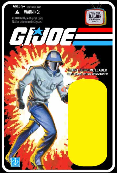 Arctic Cobra Commander cardback